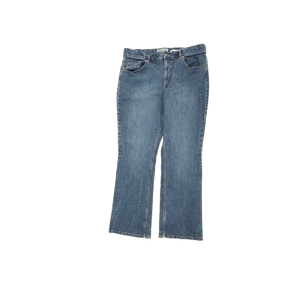 Old Navy Bootcut‎ Low Waist Women's size 16 Dark Wash Blue Denim Jeans